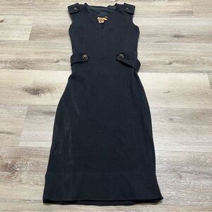 Tory Burch Black Sleeveless Dress